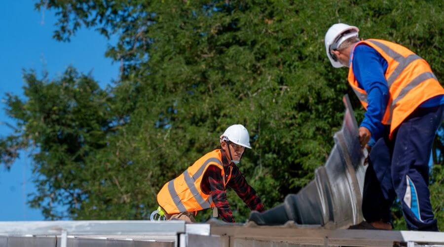 Professional metal roof installation in Beldenville, WI